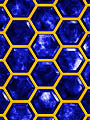 Reflexions : Honeycomb : Blue Gold